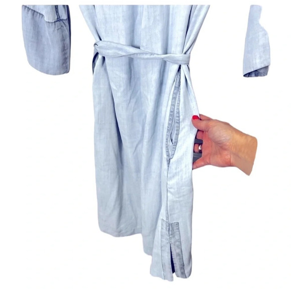 DL1961 size XS excellent like-new condition chambray button down dress - Picture 8 of 8